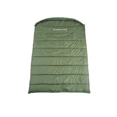 TERRAFORCE - Saco de Dormir Doble Clima Frío Verde V1