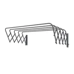 REJIPLAS - Tendedero de pared 60cm metalizado