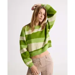 SEVEN SEVEN - Saco Para Mujer Cuello Redondo Color Verde Marca #28330676