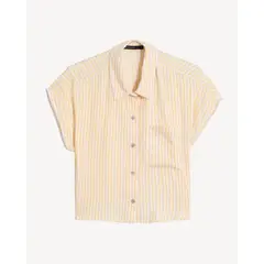 SEVEN SEVEN - Blusa Camisera Crop Top Para Mujer Beige