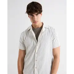 SEVEN SEVEN - Camisa De Hombre Color Crema Marca #45012157