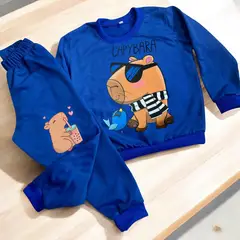 BRYKE - Sudadera Niño Capibara AZUL