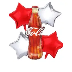 GENERICO - Globos Botella Bebida Cocacola Fiesta Cumpleaños