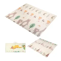 GENERICO - Tapete De Juego Plegable Gateo Bebé 200x180x1 Cm Doble Faz