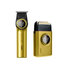 VGR - V‑977 & V‑377 Professional Trimmer + Foil Shaver Combo