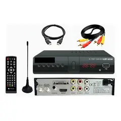 GENERICO - Decodificador Tdt Receptor Tv Digital Dvb Hdmi Antena