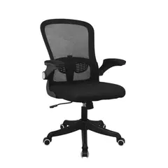 BONNO - Silla Escritorio Giratoria Negro Evok