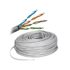 HIKVISION - 305 Mts Cable Utp Cat 5e Gris 100% Cobre