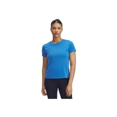 UNDER ARMOUR - Camiseta Mujer LAUNCH SHORTSLEEVE Azul