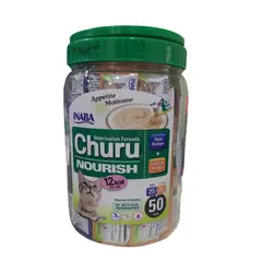 GENERICO - CHURU GATO NOURIST BOMBONERA 50UND