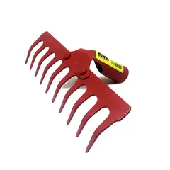 SUKRA - Rastrillo Jardin Metalico 10 Dientes (Ue-50)