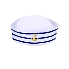 GENERICO - Gorro Sombrero Marinero Disfraz Halloween Adultos Y Niños