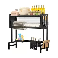 GENERICO - Organizador Y Escurridor Platos Loza Con Tapa