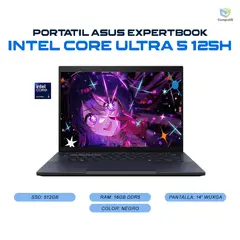 ASUS - Portatil ExpertBook Intel Core Ultra 5 125H 16GB 512GB SSD - B3404CMA-Q50127X