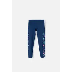 MIC - Leggins Niña azul oscuro para niña