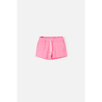 MIC - Short de con cordón rosado para niña