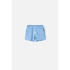 MIC - Short de con cordón azul para niña