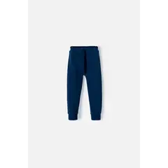 LITTLEMIC - Jogger de con cordón azul para niño 2T a 5T
