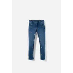 MIC - Jean de con estrellas azul para niña