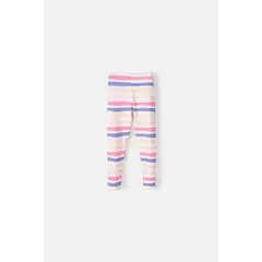 LITTLEMIC - Leggins multicolor para niña 2T a 5T