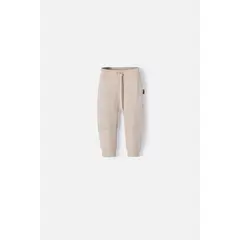 LITTLEMIC - Jogger de con cordón Caqui para bebé niño