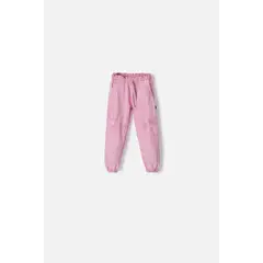 LITTLEMIC - Jogger rosado con bolsillos tipo cargo para niña 2T a 5T