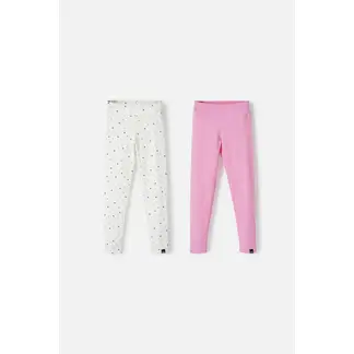 MIC - Leggins X2 de multicolor para niña