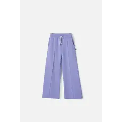 MIC - Jogger de bota ancha morado para niña