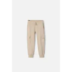 MIC - Jogger de con cordón caqui para niño