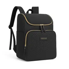 GENERICO - Maleta Morral Poliéster Negra Premium para Notebook y Laptop