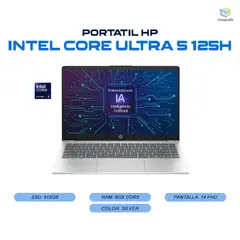 HP - Portatil Intel Core Ultra 5 125H 8GB 512GB SSD - 14-EP1001LA