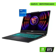 MSI - Portatil Cyborg 15,6'' Intel I7 13620H Ram 64gb Ssd 1 TB Rtx4050 6 GB DDR6 Color Negro.