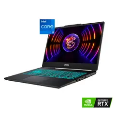 MSI - Portatil Cyborg 15,6'' Intel I7 13620H Ram 64gb Ssd 1 TB Rtx4050 6 GB DDR6 Color Negro.