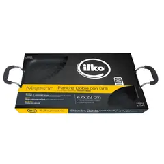 ILKO - Plancha Doble Majestic 47X29cm Antiad