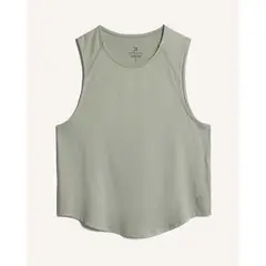 SEVEN SEVEN - Crop Top Texturizado Para Mujer Verde
