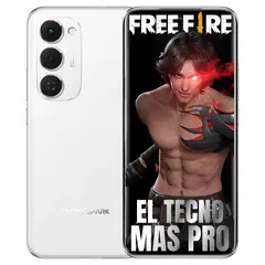 TECNO MOBILE - Celular Tecno Spark 40 Pro+ 256GB/8GB - Blanco