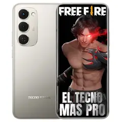 TECNO MOBILE - Celular Tecno Spark 40 Pro+ 256GB/8GB - Titanio