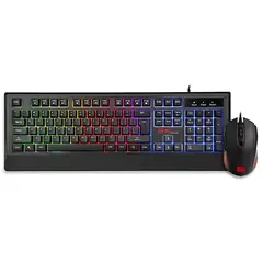 THERMALTAKE - COMBO GAMER TECLADO Y MOUSE CHALLENGER USB