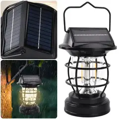 CLEAR - Linterna solar impermeable recargable