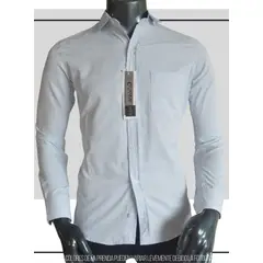 ABC - Camisa Manga Larga Para Hombre Botones Diseño