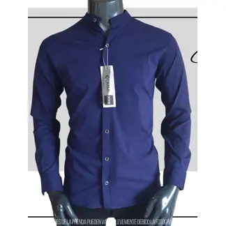 ABC - Camisa Manga Larga Para Hombre Botones Diseño