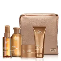 WELLA - Shamp 250 + Acond 200 + Masc 150 + Miracle 100 ml Smooth frizz cero