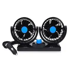 CLEAR - VENTILADOR PARA CARRO doble 12 V