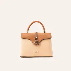 MARIO HERNANDEZ - Bolso De Mano Bambina Beige Bahía