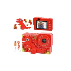 GENERICO - Cámara De Niños Digital Hd Figuras Armable 48px 1080p Lego