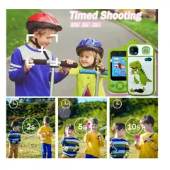GENERICO - Teléfono Celular De Juguete Dual Cámara Kids 1080p Hd Selfie