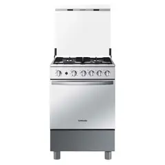 SAMSUNG - ESTUFA DE PISO 4 PUESTOS CON HORNO GAS NATURAL GRIS
