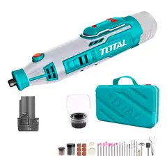 TOTAL - Mototool Inalambrico 8v + 67 Accesorios