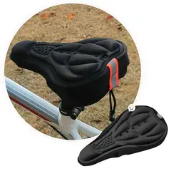 GENERICO - Sillín Forro Bicicleta Asiento Resistente Spinning 64303