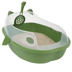 GENERICO - Arenero Armaty Premium para Gato Color Verde Oliva